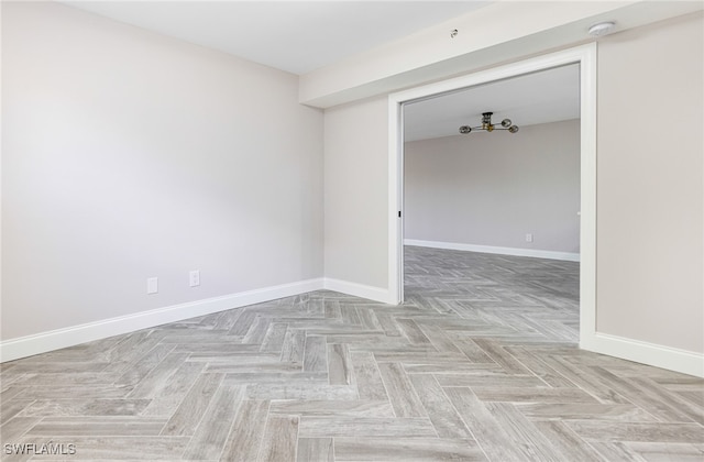 16320 Kelly Cove Dr Unit 267, Fort Myers, FL 33908 - empty room featuring baseboards and a smoke detector