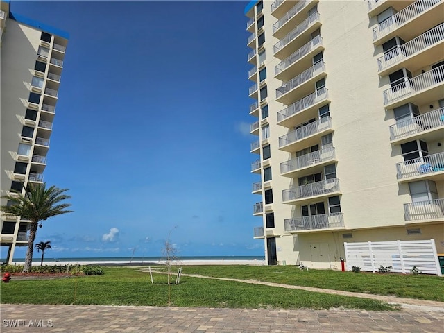 7330 Estero Blvd Unit 601, Fort Myers Beach, FL 33931 - view of apartment building / complex with a water view