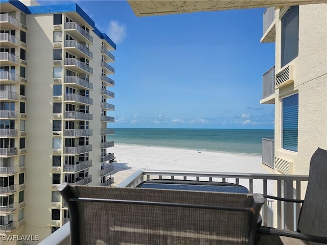 7330 Estero Blvd Unit 601, Fort Myers Beach, FL 33931 - water view featuring local beach