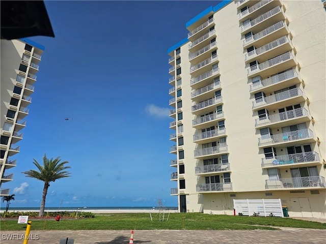 7330 Estero Blvd Unit 601, Fort Myers Beach, FL 33931 - view of apartment building / complex with a water view