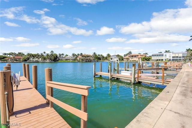 333 Harbour Dr Unit 201, Naples, FL 34103 - dock with a water view