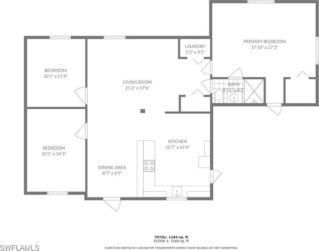 5981 Cubles Dr, Bokeelia, FL 33922 - view of property floor plan