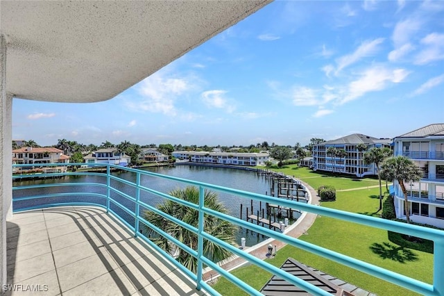 255 Park Shore Dr Unit 3-341, Naples, FL 34103 - balcony featuring a water view