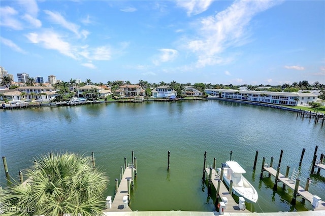 255 Park Shore Dr Unit 3-341, Naples, FL 34103 - dock featuring a water view