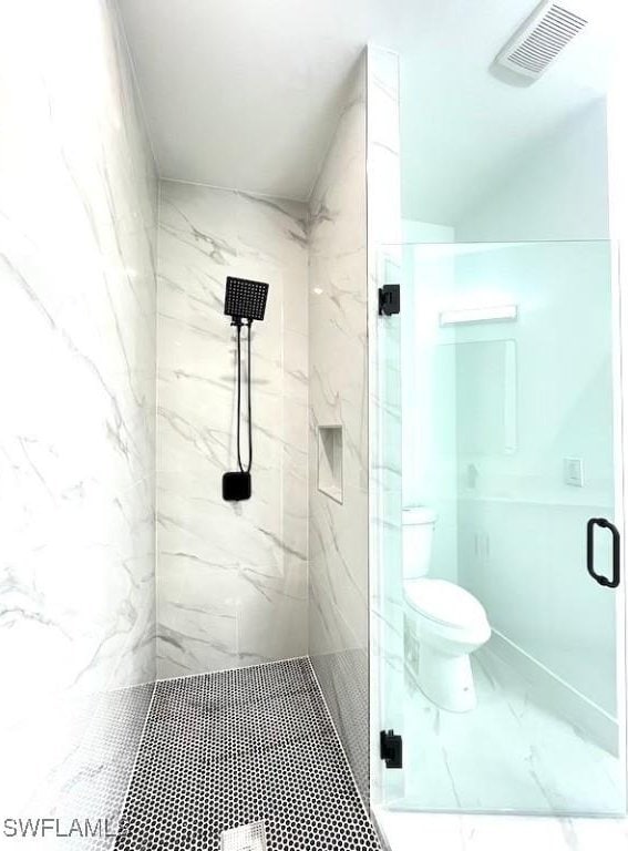 1218 Eclat St E, Lehigh Acres, FL 33974 - bathroom with a marble finish shower and marble finish floors