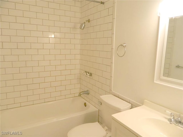 3611 8th Ave SE, Naples, FL 34117 - full bath with toilet, shower / tub combination, and vanity