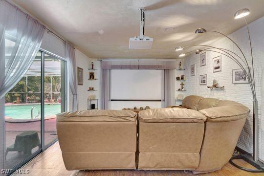 5251 Boxwood Way, Naples, FL 34116 - view of home theater