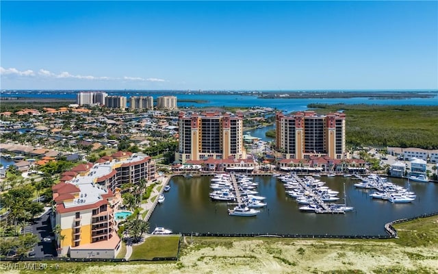 5704 Cape Harbour Dr Unit 105, Cape Coral, FL 33914 - view of urban area with a nearby body of water