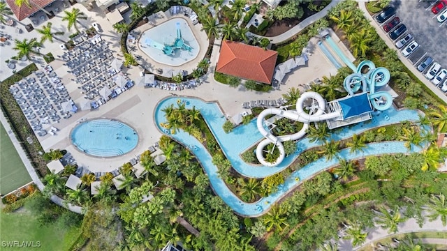 2728 Tiburon Blvd E Unit A104, Naples, FL 34109 - aerial overview of property's location with a pool
