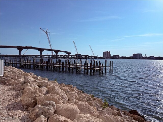 8751 Estero Blvd W Unit 304, Bonita Springs, FL 33931 - dock with a water view