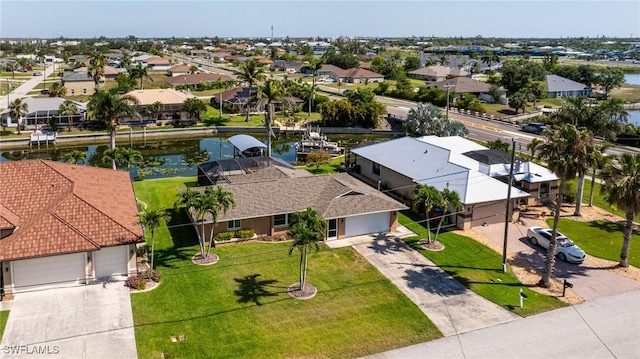 305 SW 8th St, Cape Coral, FL 33991 - aerial view of residential area with a large body of water