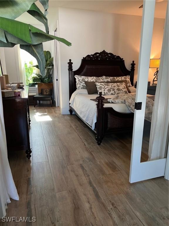 548 5th Ave, Marco Island, FL 34145 - bedroom with wood finished floors