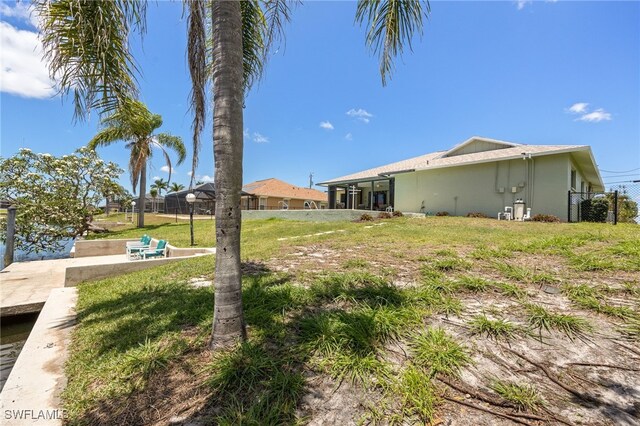 132 SW 34th Ln, Cape Coral, FL 33914 - view of yard