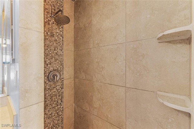 1233 NW 26th Pl, Cape Coral, FL 33993 - bathroom view of tiled shower
