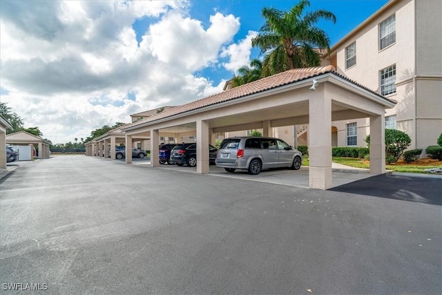17040 Willowcrest Way Unit 209, Fort Myers, FL 33908 - view of covered parking lot