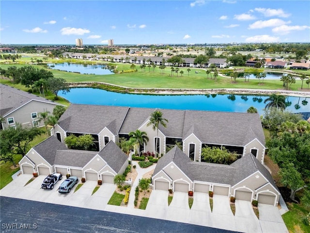 16200 Kelly Cove Dr Unit 208, Fort Myers, FL 33908 - aerial view of residential area featuring a large body of water and a golf course