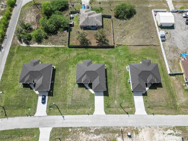 2003 Curry Ave N, Lehigh Acres, FL 33971 - drone / aerial view
