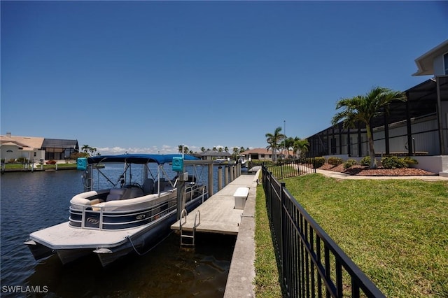 4013 Bastia Ct, Punta Gorda, FL 33950 - dock with a water view
