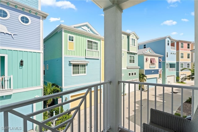 5851 Shell Cove Dr Unit 101A, Cape Coral, FL 33914 - balcony featuring a residential view