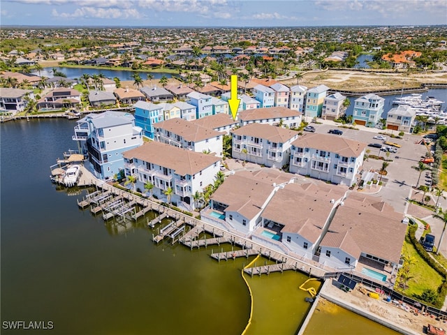 5851 Shell Cove Dr Unit 101A, Cape Coral, FL 33914 - bird's eye view of a large body of water