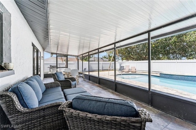 17365 Butler Rd, Fort Myers, FL 33967 - view of sunroom