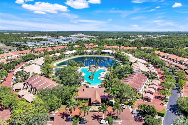 2365 Hidden Lake Dr Unit 4309, Naples, FL 34112 - drone / aerial view of a pool