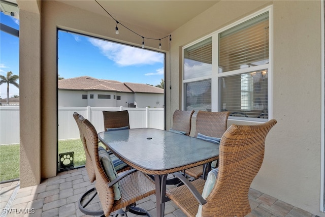 2510 SW 24th Ct, Cape Coral, FL 33914 - sunroom / solarium with outdoor dining area