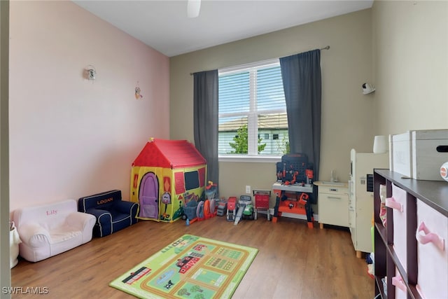 2510 SW 24th Ct, Cape Coral, FL 33914 - rec room with wood finished floors