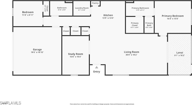 986 Enbrook Loop, Naples, FL 34114 - property floor plan