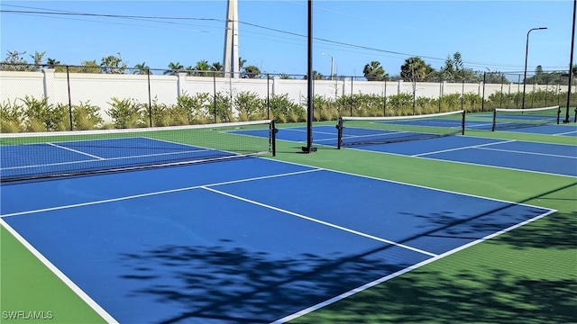 986 Enbrook Loop, Naples, FL 34114 - view of tennis court featuring community basketball court