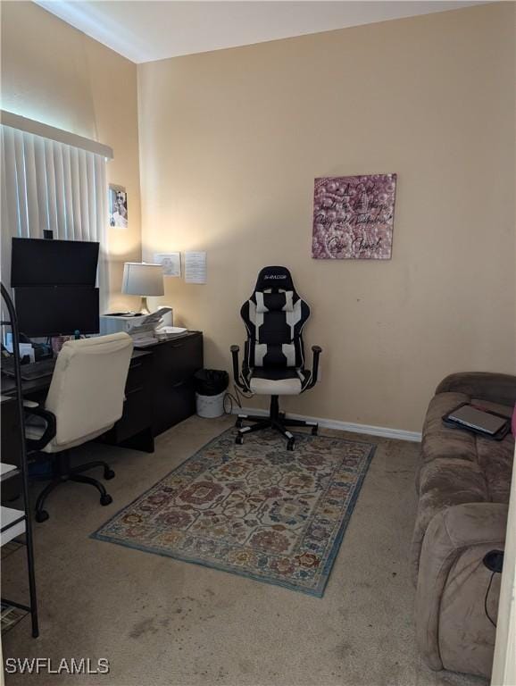 2543 Nature Pointe Loop, Fort Myers, FL 33905 - home office featuring carpet flooring