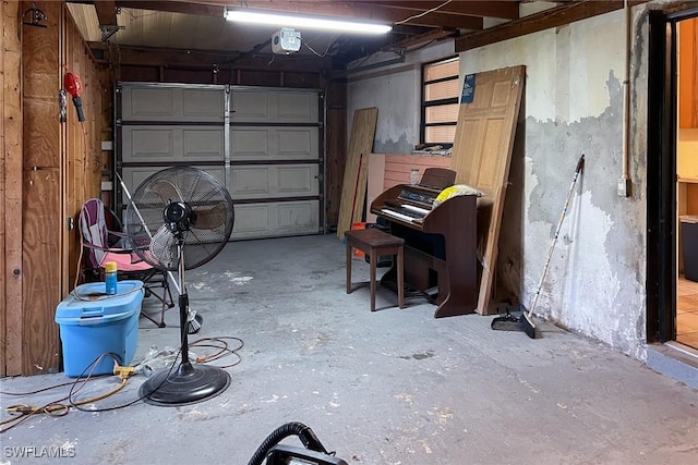 7384 Coon Rd, North Fort Myers, FL 33917 - garage with a garage door opener