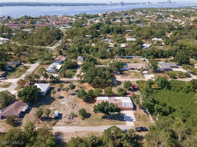 7384 Coon Rd, North Fort Myers, FL 33917 - aerial view of property's location with a nearby body of water