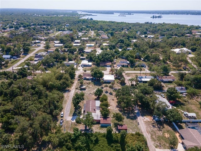 7384 Coon Rd, North Fort Myers, FL 33917 - aerial view of property's location featuring a nearby body of water