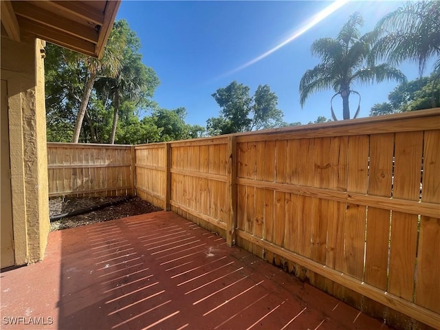 2925 Winkler Ave Unit 906, Fort Myers, FL 33916 - view of patio / terrace with fence