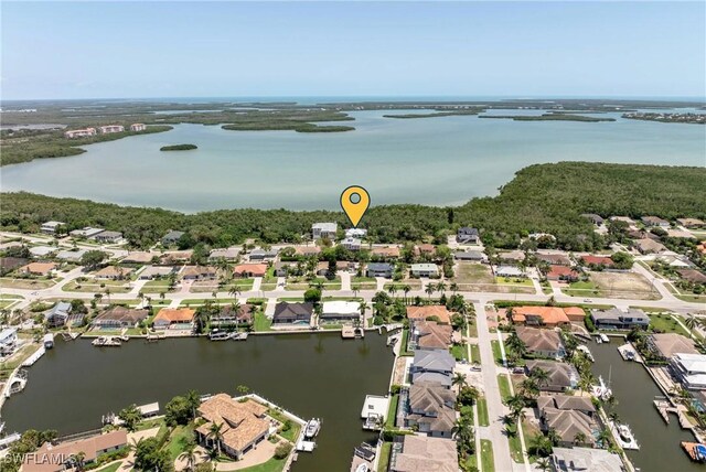 1923 Sheffield Ave, Marco Island, FL 34145 - view of property location featuring a nearby body of water and nearby suburban area
