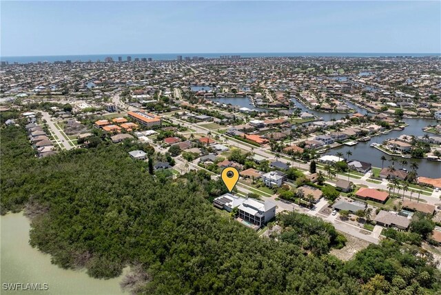 1923 Sheffield Ave, Marco Island, FL 34145 - aerial view of residential area featuring a nearby body of water