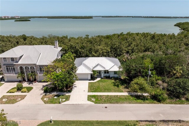 1923 Sheffield Ave, Marco Island, FL 34145 - view of subject property with a nearby body of water