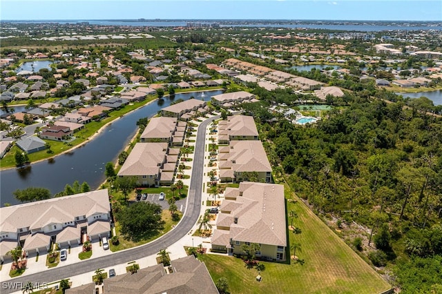 14746 Calusa Palms Dr Unit 102, Fort Myers, FL 33919 - aerial perspective of suburban area with a nearby body of water