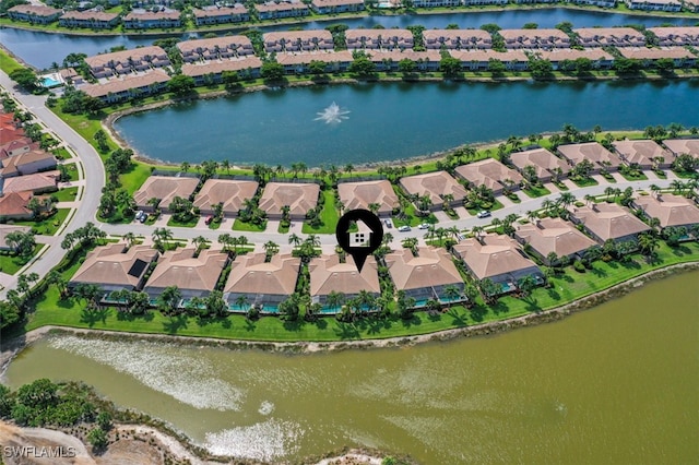 10016 Majestic Ave, Fort Myers, FL 33913 - view of property location with nearby suburban area and a large body of water