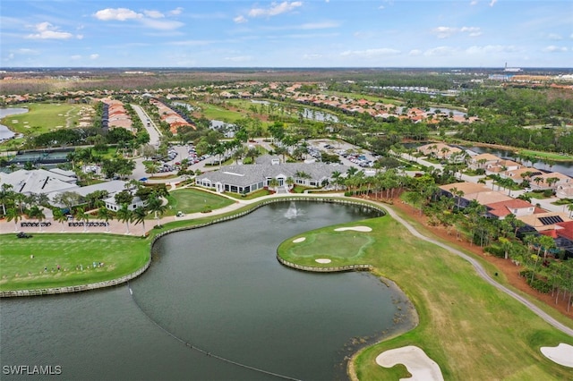 10016 Majestic Ave, Fort Myers, FL 33913 - view of property location with nearby suburban area, a local golf course, and a nearby body of water