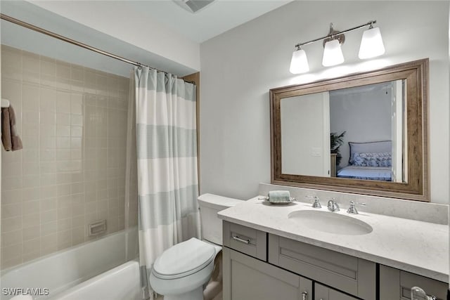 591 Audubon Blvd Unit B202, Naples, FL 34110 - bathroom with vanity, ensuite bathroom, and shower / tub combo