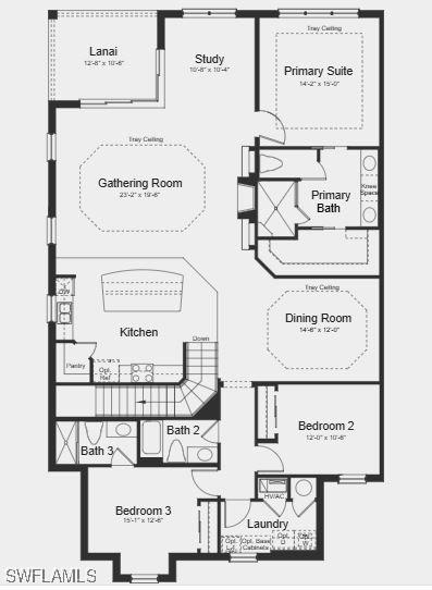 15315 Lucerna St Unit 201, Naples, FL 34114 - floor plan / room layout