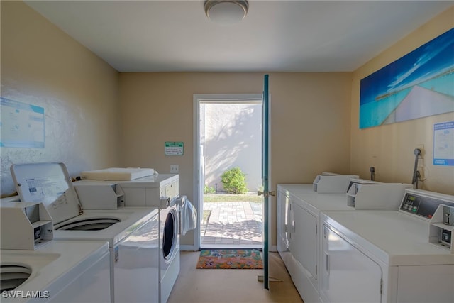 3905 Del Prado Blvd S Unit D-101, Cape Coral, FL 33904 - shared laundry featuring separate washer and dryer