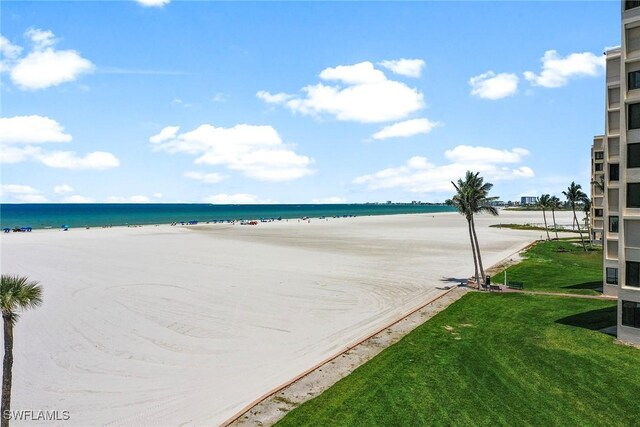 6672 Estero Blvd Unit A207, Fort Myers Beach, FL 33931 - water view featuring local beach