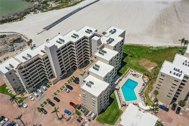 6672 Estero Blvd Unit A207, Fort Myers Beach, FL 33931 - aerial view of a pool area