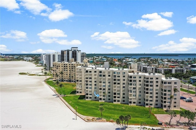 6672 Estero Blvd Unit A207, Fort Myers Beach, FL 33931 - view of building exterior with a city view and a water view