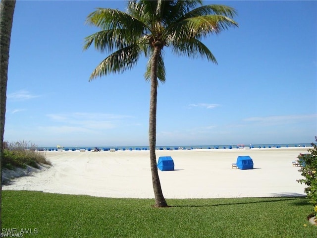 6672 Estero Blvd Unit A207, Fort Myers Beach, FL 33931 - water view featuring nearby beach