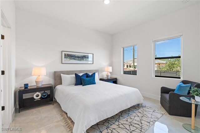 1917 NW 24th Ave, Cape Coral, FL 33993 - bedroom featuring baseboards and recessed lighting