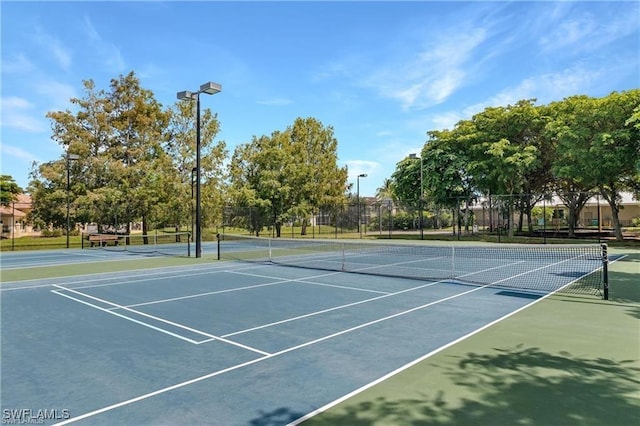5793 Cape Harbour Dr Unit 1119, Cape Coral, FL 33914 - view of tennis court featuring community basketball court